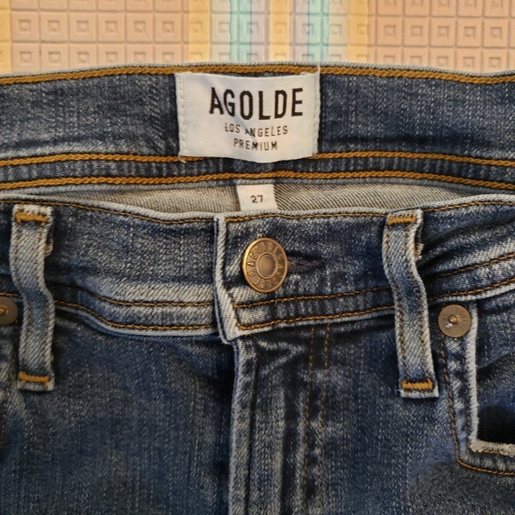 COPY - Agolde High Waist Skinny Jeans - Picture 1 of 3